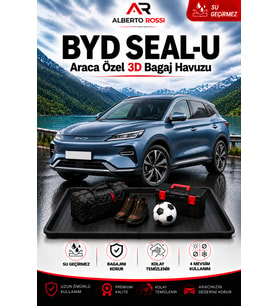 BYD Seal-U 2024 - 2026 Araca Özel 3D Bagaj Havuzu