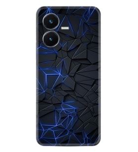 Vivo Y22S Kılıf Resimli Desenli Silikon Platinium Series Karmaşık 1874