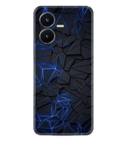 Vivo Y22S Kılıf Resimli Desenli Silikon Platinium Series Karmaşık 1874