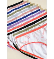 Tutku 12' li Bayan Dream Bikini Külot Kombin 0593 (Çok Renkli)