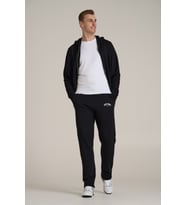 Erkek Regular Fit New York Baskılı İnce Eşofman Altı SPR25EA01 (Siyah)