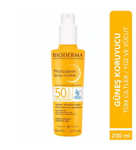 Bioderma Photoderm Spray Invisible Spf50+ 200 ml