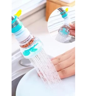 Oynar Başlıklı %70 Su Tasarrufu Ayarlanabilir Hortumlu Aktif Mineral Taşlı Musluk Başlığı