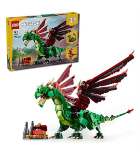 LEGO Creator 3ü 1 Arada Orta Çağ Ejderhası 31161