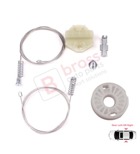 Opel Vectra B J96 1995-2004 4/5 Door İçin Elektrikli Arka Sağ veya Sol Kapı Cam Kriko Tamir Seti
