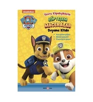 Paw Patrol - Yavru Köpekçiklerle Köpteşem Maceralar Boyama Kitabı Beta Kids