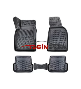 Audi A4 B8 2008 3D Havuzlu Paspas Siyah