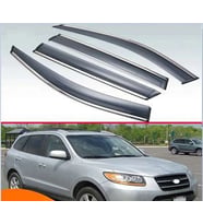 Hyundai Santa Uyumlu Fe 2006 2012 Kromlu Cam Rüzgarlığı Parça