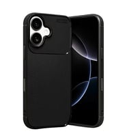İphone 17 Auto Focus Karbon Kapak - Siyah