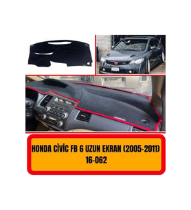 Honda Civic Fd 6 Ön Örtüsü Göğüs Panel Torpido Koruma Koruyucu Kılıfı Halısı Yedek Parça