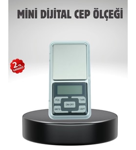 Hassas Tartım İçin Dijital Cep Terazisi Sayma Modlu