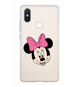 Xiaomi Mi 8 Se Uyumlu Kapak Minnie Mouse Tasarımlı Şeffaf Silikon Kılıf