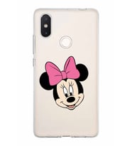 Xiaomi Mi 8 Se Uyumlu Kapak Minnie Mouse Tasarımlı Şeffaf Silikon Kılıf