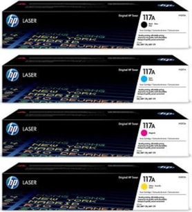 Hp Color Laser 150Nw Toner (117A 4 Renk Set)