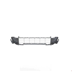 Peugeot 207 2009 Sonrası Ön Tampon Alt Orta Izgarası Gri