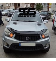 SsangYong Uyumlu Piano Black Kaput Üstü Havalandırma Izgarası