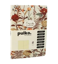 PULKO PND0901 EVER DAY IS AFRESH START ESNEK KAPAK 14x20cm 90gr.192 SAYFA ÇİÇEK DESENLİ ÇİZGİSİZ (DÜ