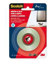 3M SCOTCH 4003 AYNA BANYO ÇİFT TRF. KÖPÜK BANT 2 KG - 19MM X 1,5