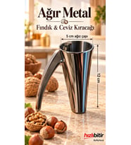 ByMyHand Metal Huni Ceviz ve Fındık Kıracağı