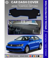 VOLKSWAGEN JETTA (2010-2021) Torpido Örtüsü Ön Göğüs Koruma Torpido Koruma Tam Uyum Çatlamayı Önler