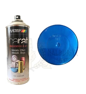 Motip Carat Akrilik Sprey Boya METALİK MAVİ 400 ml