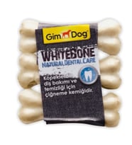 Gimdog Mordimi Press Kemik 3,5'' - 9 cm - 3'lü Beyaz Kemik 60 gr