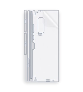 SChitec SAMSUNG Galaxy Fold Uyumlu Fullbody Arka Kaplama Hidrojel Koruyucu Film