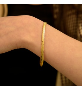 Kadın İtalyan Balıksırtı Bileklik