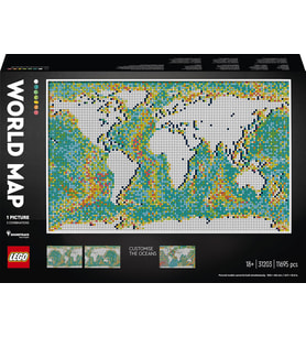 LEGO 31203 Art Dünya Haritası