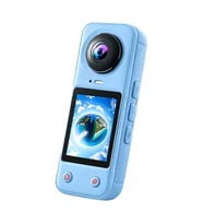 X5 Pro 360 Derece Aksiyon Kamera 4K Çift Lensli 2 x 200° Geniş Açı IPS Ekranlı Panoramik