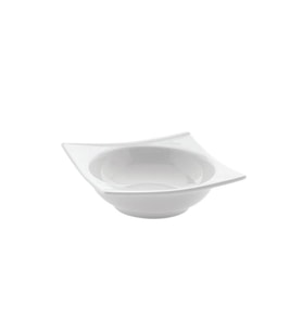 Güral Porselen Hong Kong Otel 21 Cm (15x15 cm kare ölçü)Salata Kasesi - 6 Adet