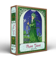 Ekorp Kitap Rumi Tarot, Nigel Jackson, 78 Kartlık Deste Ve 240 Sayfa Rehber Kitap (Krem)
