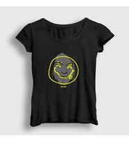 Presmono Kadın Siyah Teen Spirit Nirvana Kurt Cobain T-Shirt 35995tt