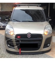 Fiat Doblo D3 2010-2015 Uyumlu Astra H lip Esnek Ön Lip 2 Parça Tampon Altı Dil Karlık Ön Ek