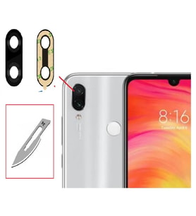 Tkgz Xiaomi Redmi NOTE 7 Arka Kamera CAM Lensi + Bistüri Ucu