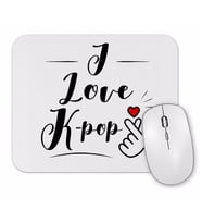 Seni Seviyorum Kpop Bts Exo I Love Kpop Mouse Pad.jpg
