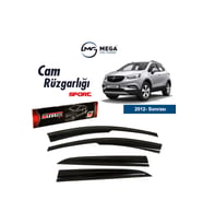 Cam Rüzgarlığı Opel Mokka 2012- Sonrası ile uyumlu (Siyah)
