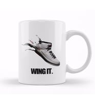 Air Jordan II 2 Designer Bruce Kilgore Released 1986 Athletic Sports Sneaker Fan Mens  s Kids Kupa Bardak Porselen