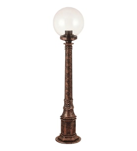 AVONNI BSU-68160-BKR-M1-B Kahverengi Boyalı Dış Mekan Aydınlatma E27 ABS Akrilik Cam 20cm