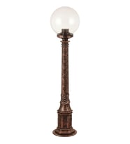 AVONNI BSU-68160-BKR-M1-B Kahverengi Boyalı Dış Mekan Aydınlatma E27 ABS Akrilik Cam 20cm