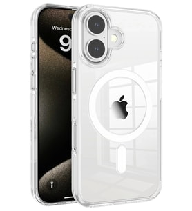 Joko Apple iPhone 16 Gleam PC Sert Magsafe Kılıf - Şeffaf