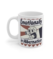 Emotionally in Hibernation Coffee Mug  - Komik Hediye Kupa  Ofis Arkadaşına Harika Hediye
