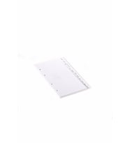 AYRAÇ A-Z ALFABETİK DAR KARTON 4906 BEYAZ 13X24 CM
