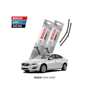 Volvo S60 2013 Model Bosch Aeroeco Muz Silecek Takımı