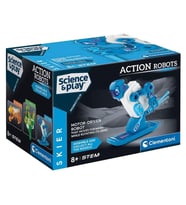 Clementoni Robotik Laboratuvarı Action Robots Skier 75136Tr
