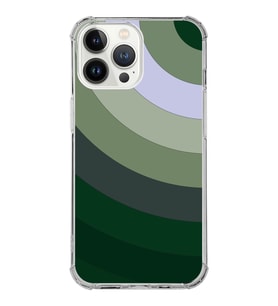 Apple iPhone 13 Pro Uyumlu Köşe Korumalı Antişok  Kapak Renk Cümbüşü Tasarımlı Şeffaf Silikon Kılıf