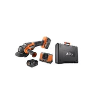 AEG BEWS 18-125BLPX2-502C Çift Akülü 5 Ah Taşlama Makinesi
