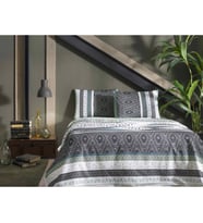 Taç Sadler %100 Pamuk Tek Kişilik Pike Takımı Yesil