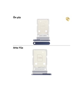 Samsung Galaxy A56 Sim İç Yuvası Çiftli Çiftli sim yuvası ikili sim tepsisi çiftli sim aparatı dual sim çekmecesi