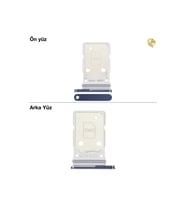 Samsung Galaxy A56 Sim İç Yuvası Çiftli Çiftli sim yuvası ikili sim tepsisi çiftli sim aparatı dual sim çekmecesi